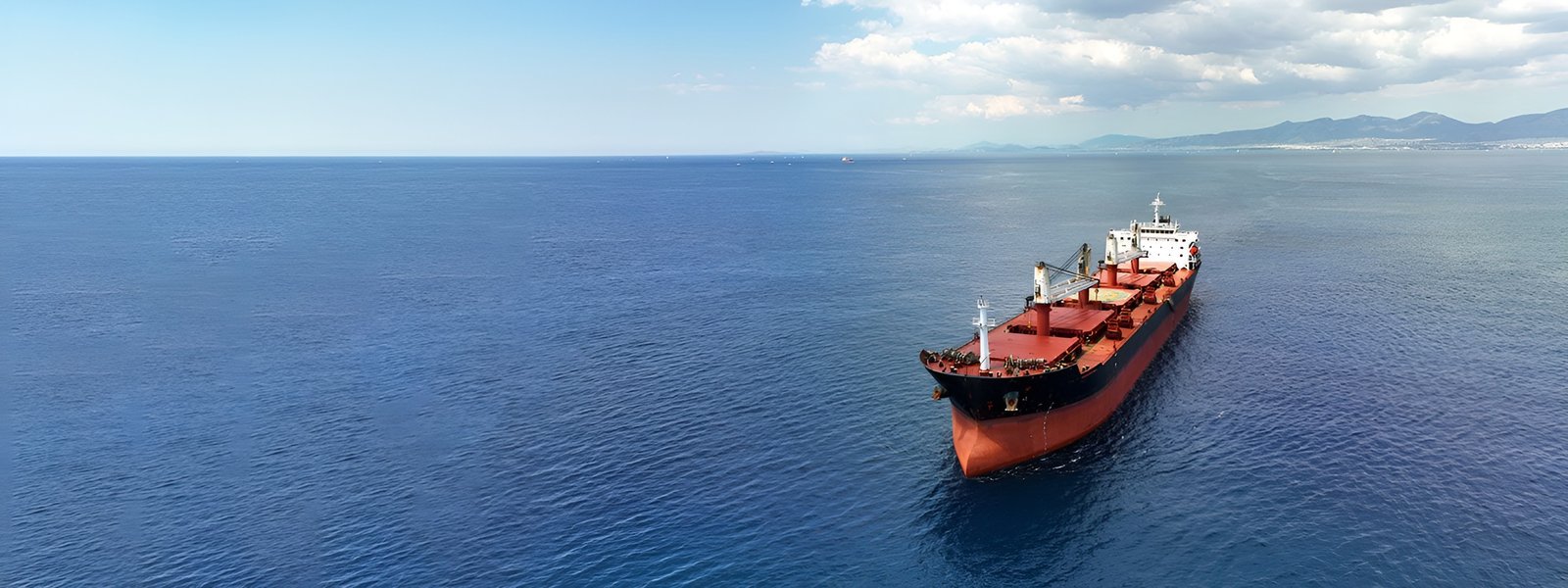 Bulk vessel at sea